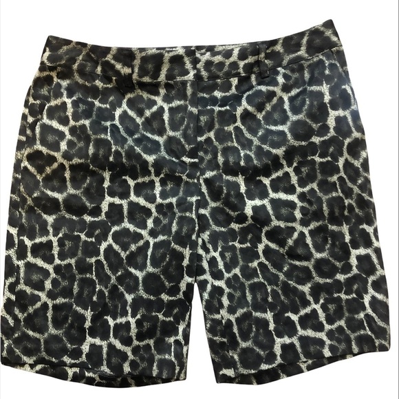 Michael Kors Animal Print Shorts NWT - Picture 1 of 9